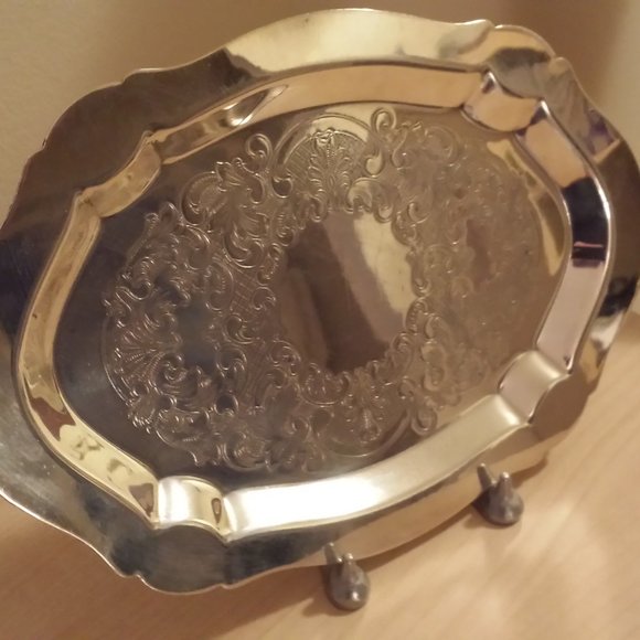 Vintage tray with sugar and milk holders - Picture 4 of 6